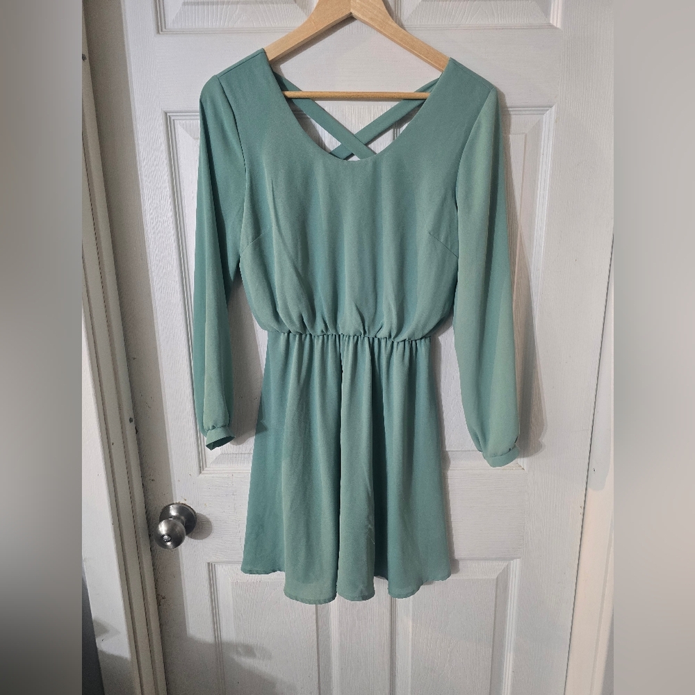 Women's Miami Flowy Gathered Dress Sz S
